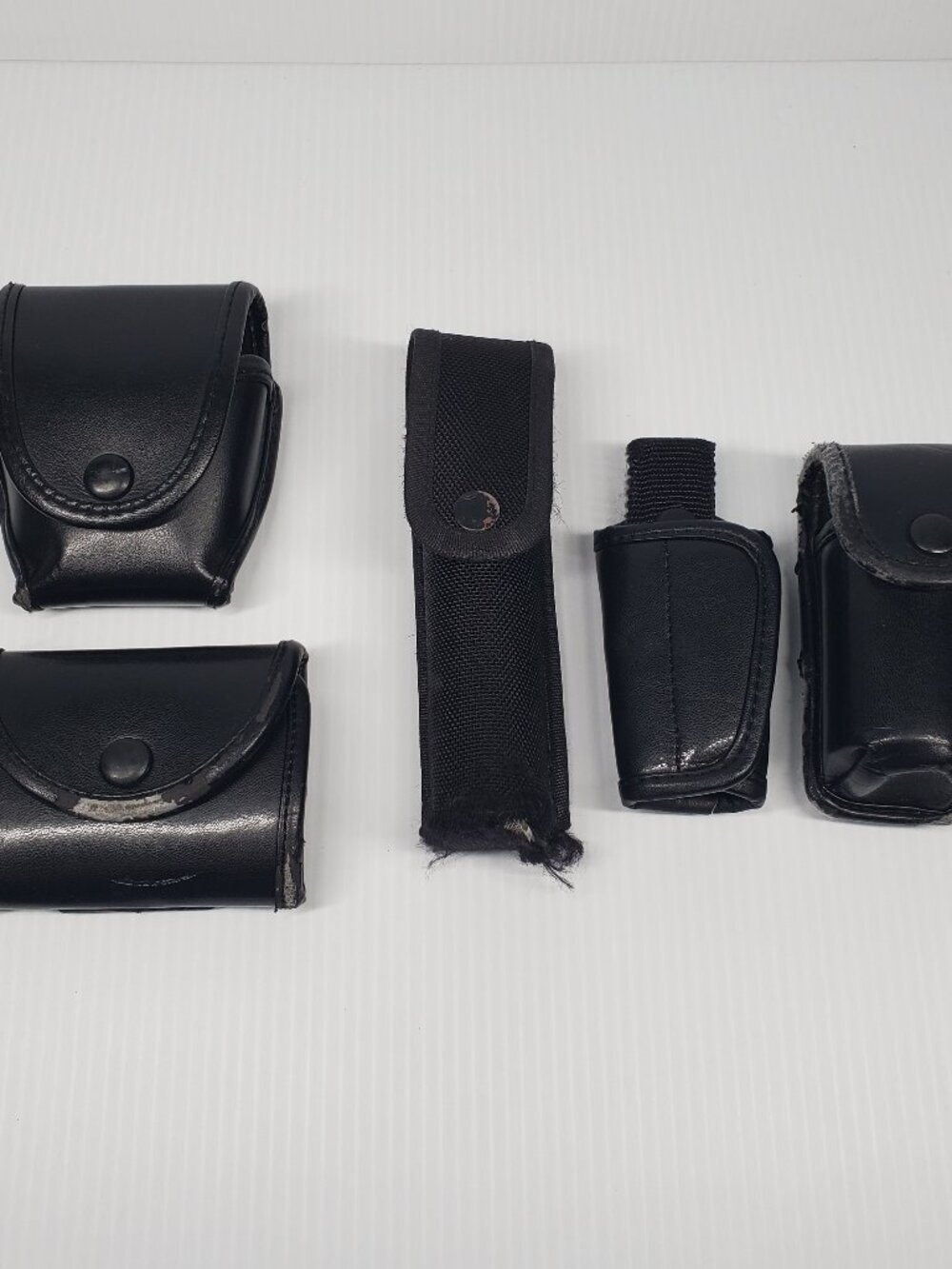Lot Of Mixed Tactical Duty Belt Accessories, 5 Pieces